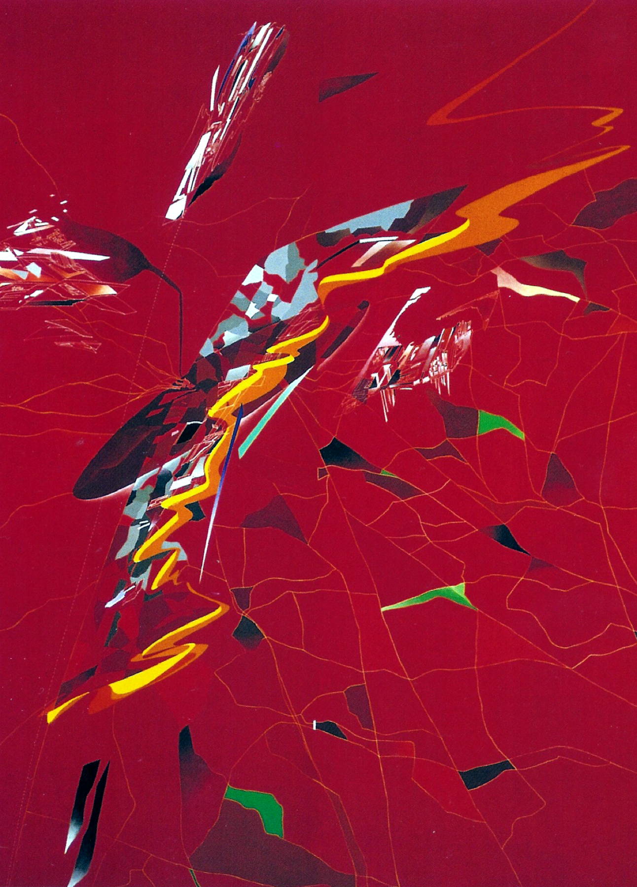 Zaha Hadid Paintings