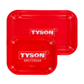 Metal Rolling Tray Red ''Tyson Amsterdam'' (TYSON 2.0)