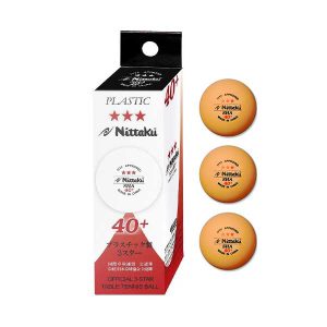 Pack of 3 Nittaku Table Tennis Balls