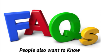 Image of an FAQs Icon in support of Matcha tea.