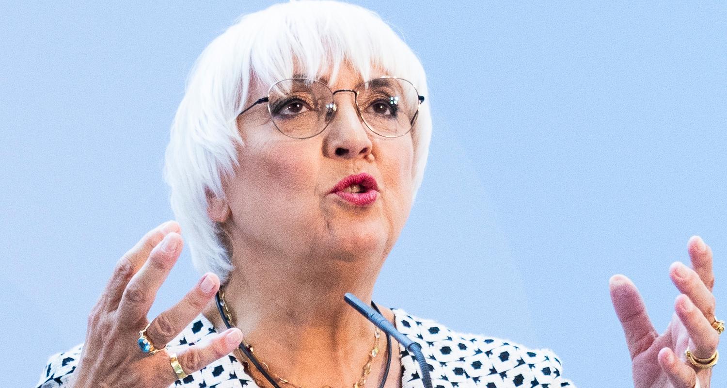 Claudia Roth spricht