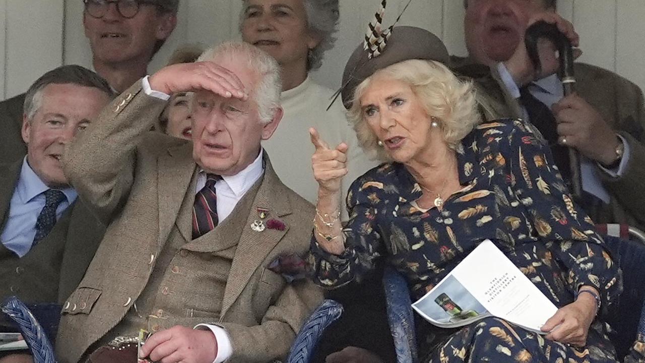 King Charles III. und Queen Camilla im September 2024 bei den Highlandgames im schottischen Braemar.