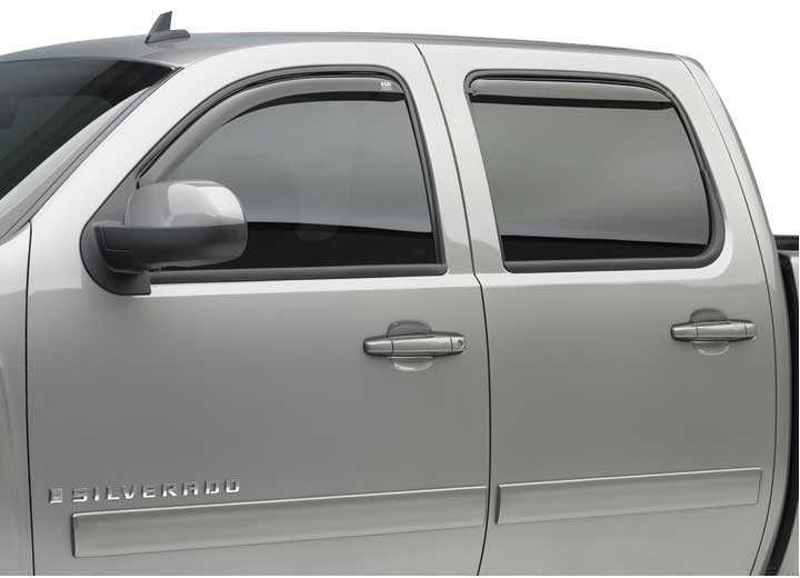 EGR 573151 00-06 Excursion 4Pc In Channel Slimline Windowvisors Dark Smoke