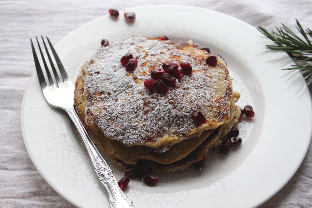 Fluffy Gluten Free Oat Pancakes