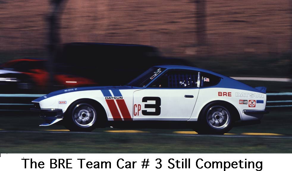 BRE Race Car #3 - History in Brief