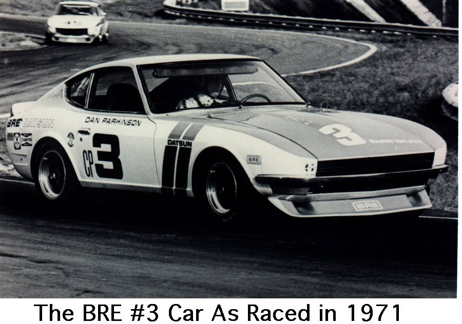 BRE Race Car #3 - History in Brief