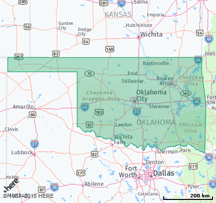 Oklahoma ZIP Codes - Complete List by City, County & Area Code