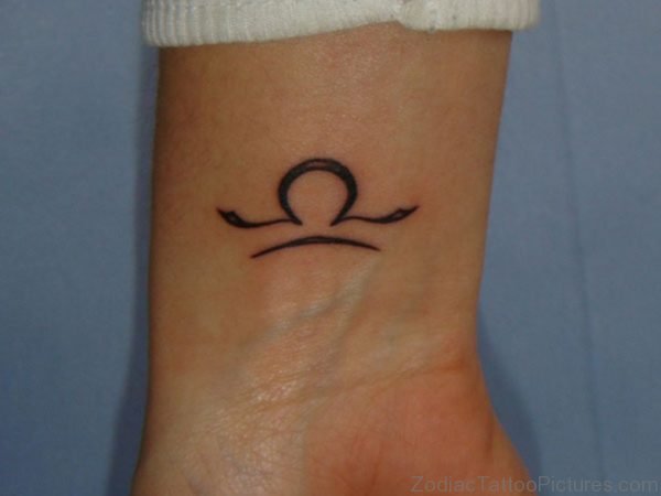 Libra Tattoo Image 