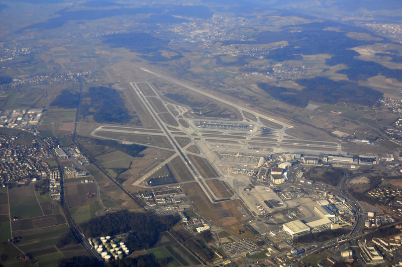 Zurich Airport has two passenger terminals. 