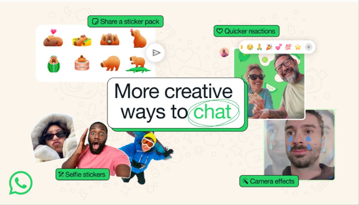 Nuevas formas de chatear en WhatsApp: más creativas y funcionales