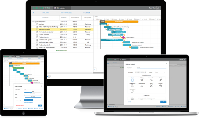 Gantt Chart App GanttPRO