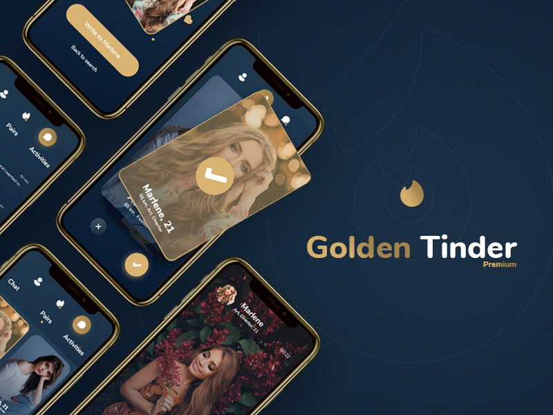 Download Free Tinder Dating App Redesign Xd Templates Xd File