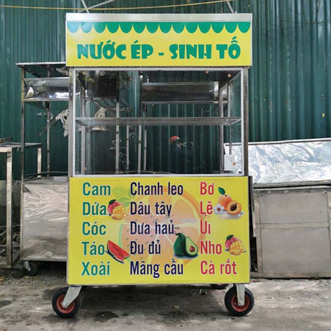 Xe nước ép, sinh tố