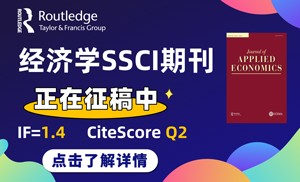 经济学SSCI期刊