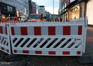 reflective barricade tape