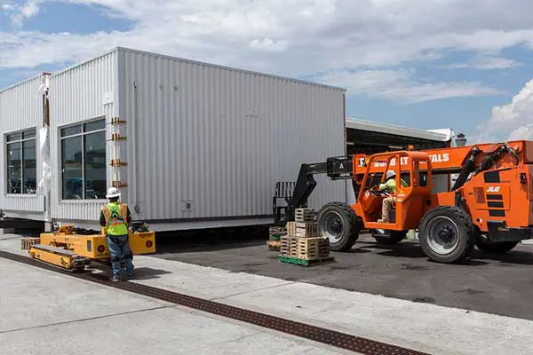 installing a modular building