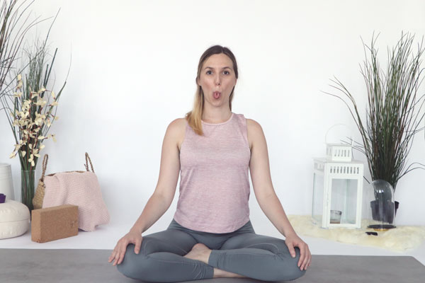 Sheetali pranayama