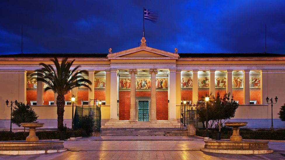 The Old University of Athens is one of the city’s best-known Neoclassical buildings (Credit: Alamy)