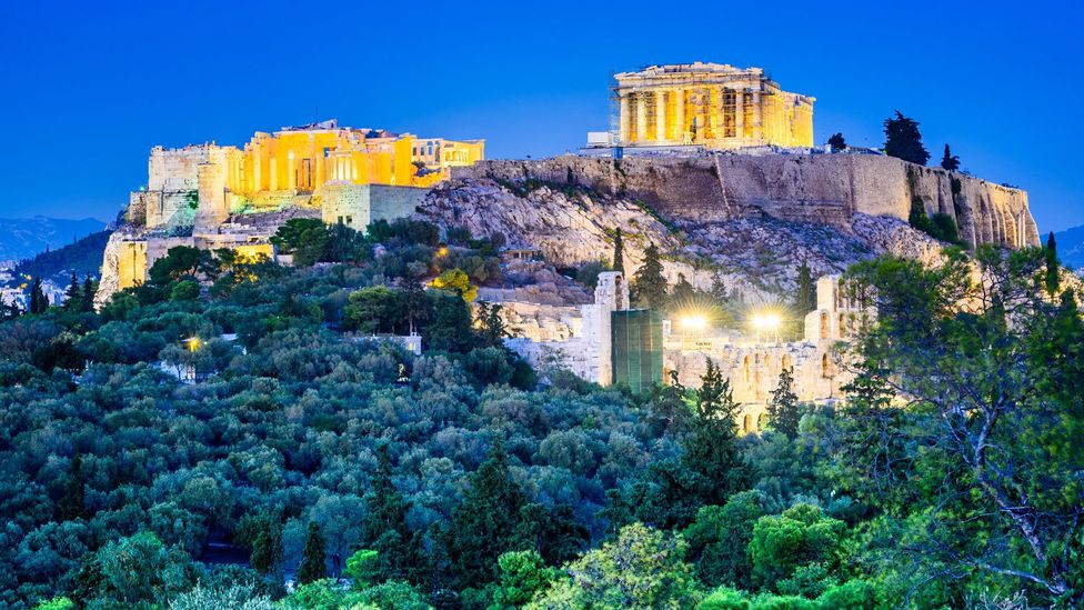 The ancient Acropolis and the Parthenon overlooking Athens are an extraordinary sight (Credit: Alamy)