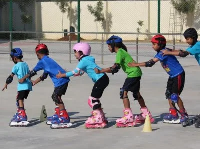 Silver Oaks Intyernational school_Skating