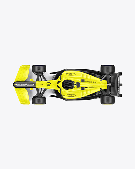 Formula-1 2024 Mockup - Top View - Tank top mockup