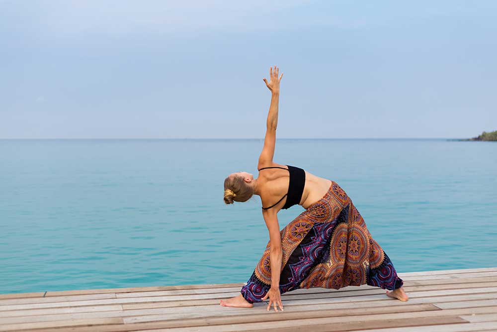 Triangle Pose - Trikonasana