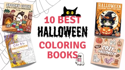 10 Best Halloween Coloring Books for Spooky Fun in 2024