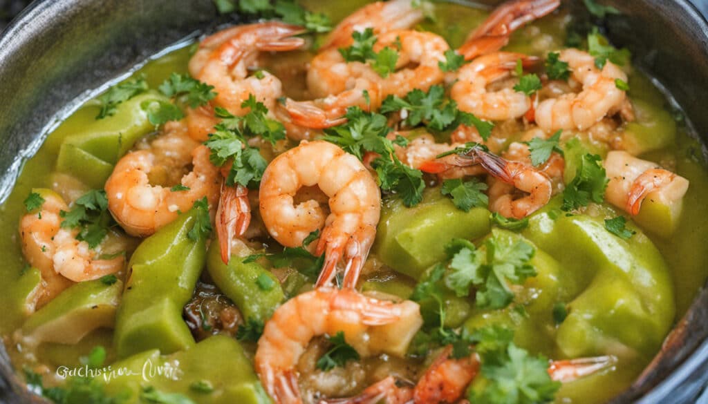 Bottle Gourd with Shrimp (Lau-Chingri)