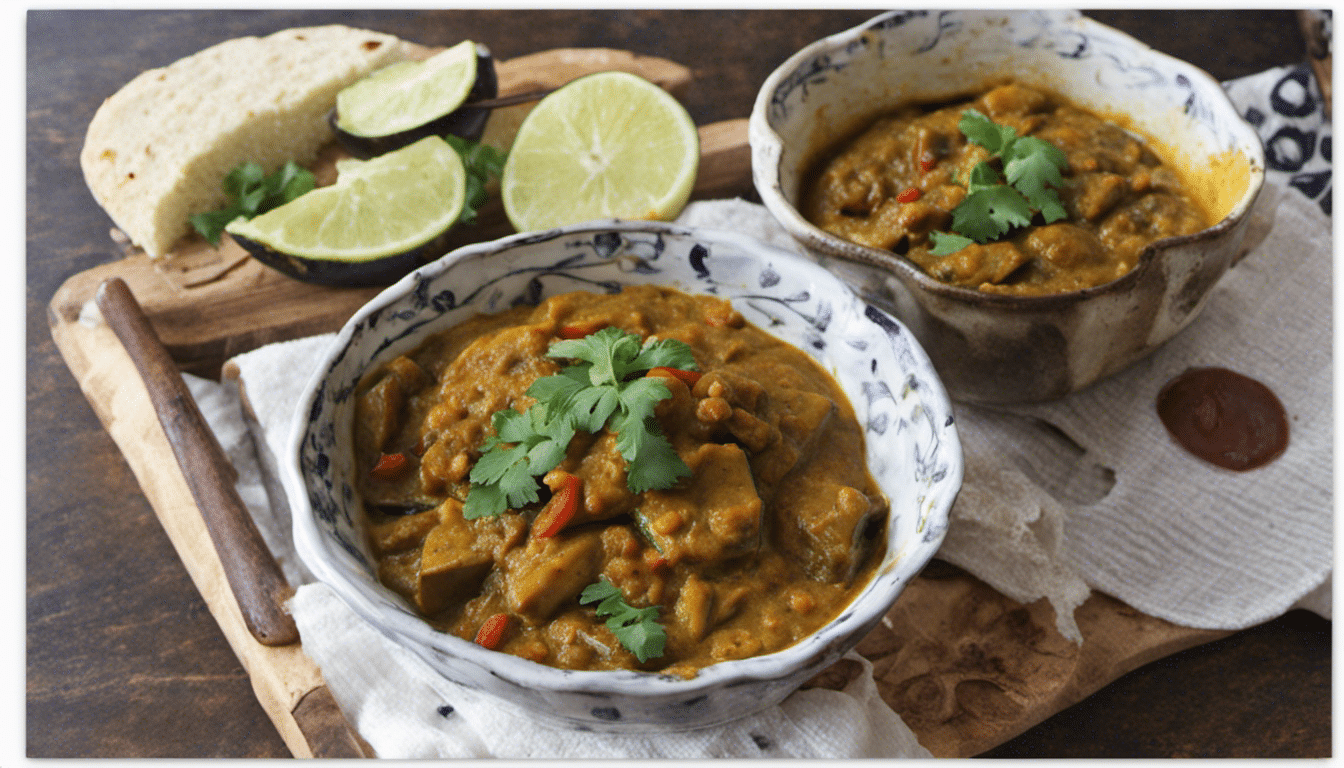 Roasted Eggplant Curry