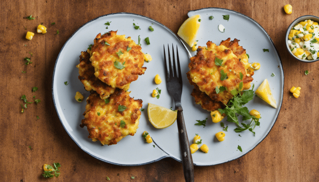 Smoked Haddock and Sweetcorn Fritters