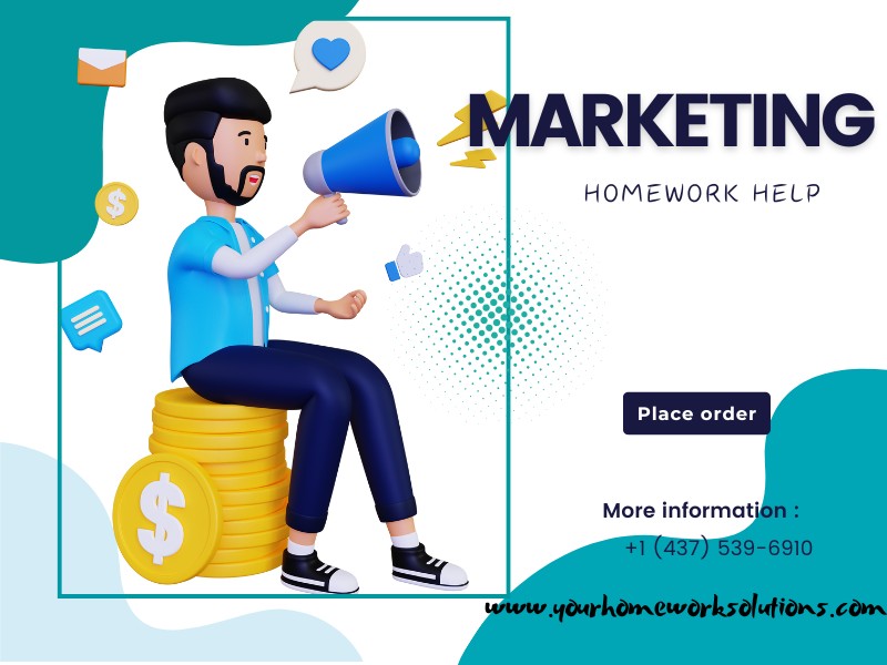 Marketing homework help