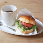 小豆島のこまめ食堂「オリーブ・ビーフ・バーガー」OLIVE BEEF BURGER