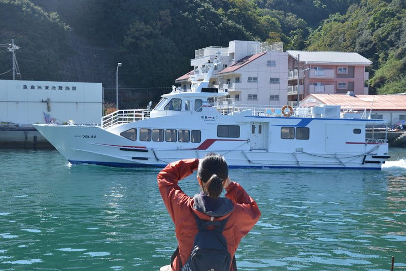 瀬戸内海の真ん中、魚島へ　Uoshima island, Seto Inland Sea