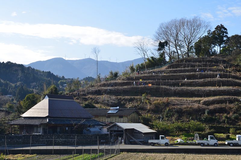 竹のある暮らしと里山の風景『根郷いきいき塾』