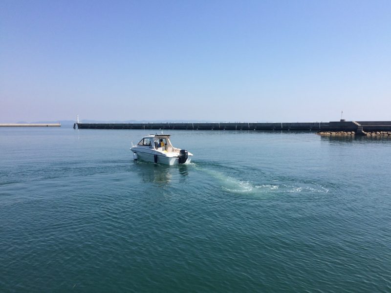 瀬戸内海の豊島で船舶免許を取りました！