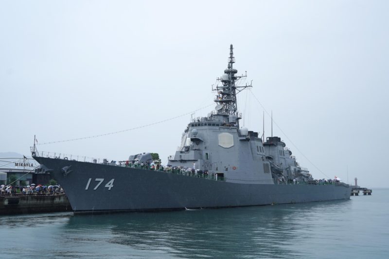 【香川初！7/13-15 予約不要・無料】海上自衛隊 護衛艦 「きりしま」一般公開