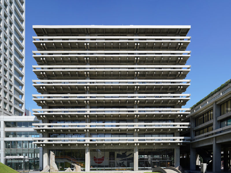 【香川】丹下健三『香川県庁舎東館』国の重要文化財 – Kagawa Prefectural Government Office Building by architect Kenzo TANGE