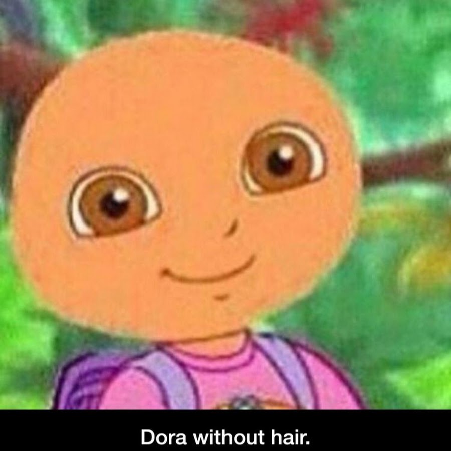 Dora without her weave - YouTube