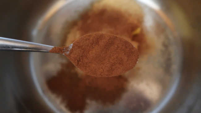 Cinnamon sugar dessert