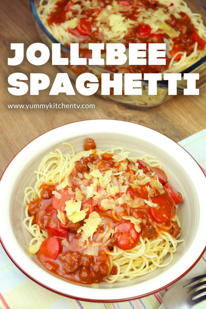 Jollibee Spaghetti - Yummy Kitchen