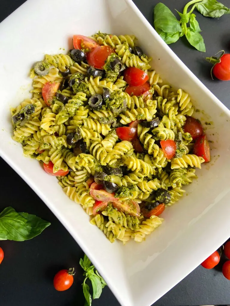 easy vegan pasta salad