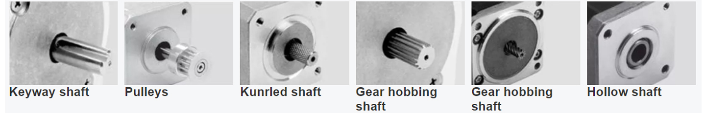 stepper motor shaft