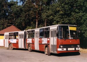 Ikarus 280, první bus ve sbírce. Pramen: Archiv Milana Jiroše