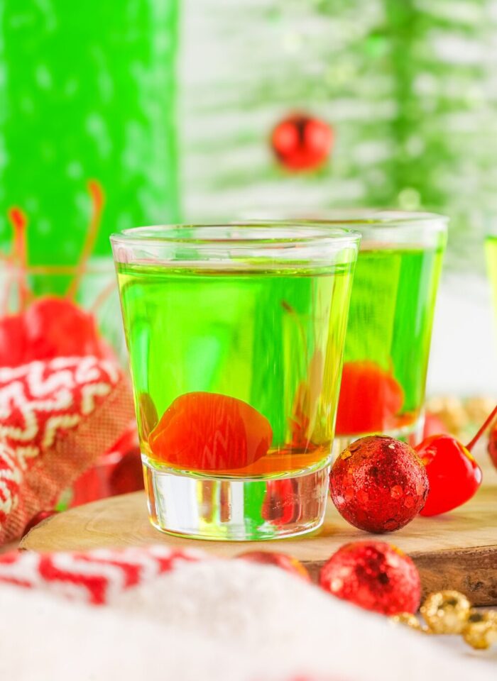 Christmas Grinch Shots