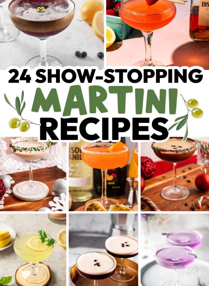 24 Show-Stopping Martini Recipes Sure To Entertain