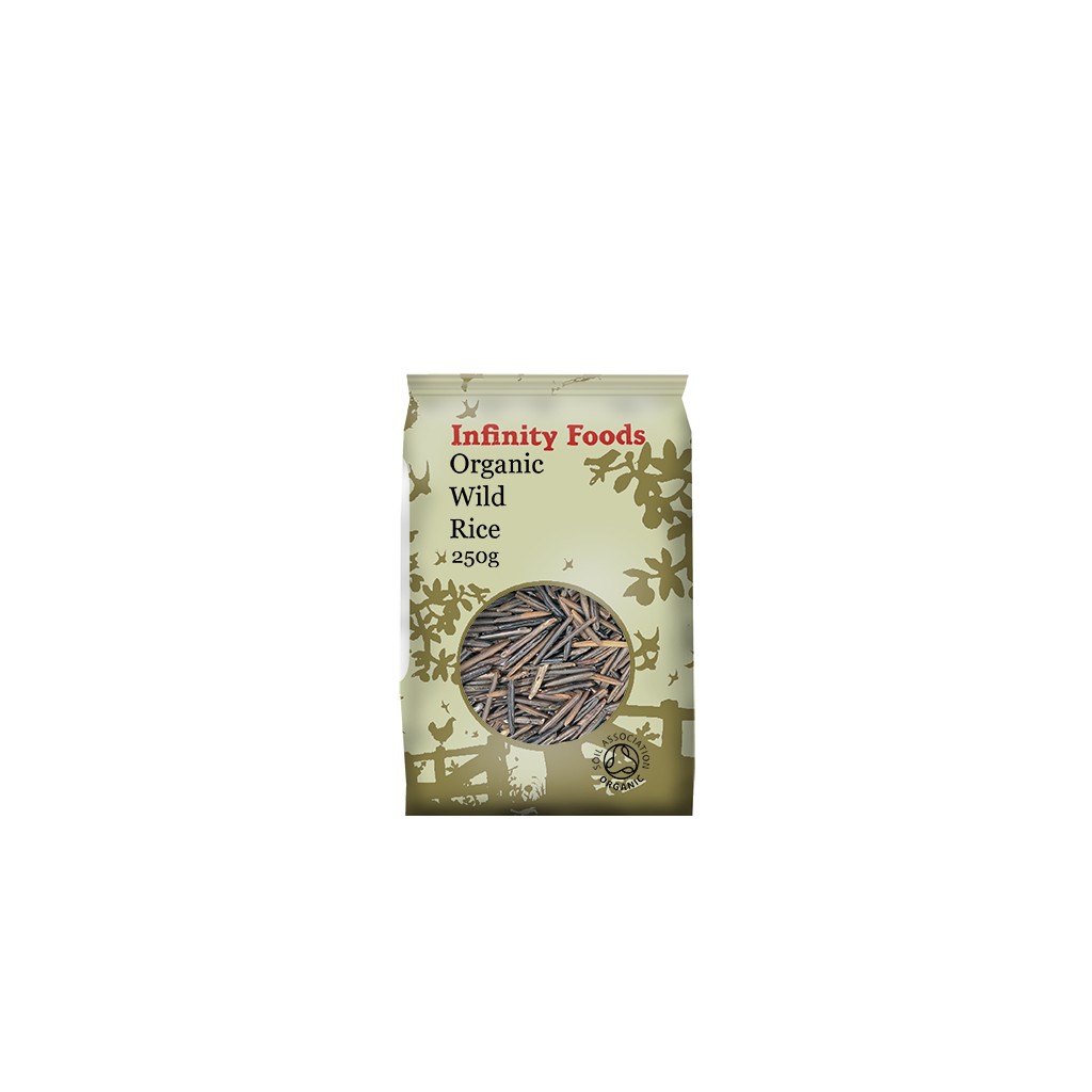 Infinity Organic Wild Rice 2Infinity Organic Wild Rice 250g50g