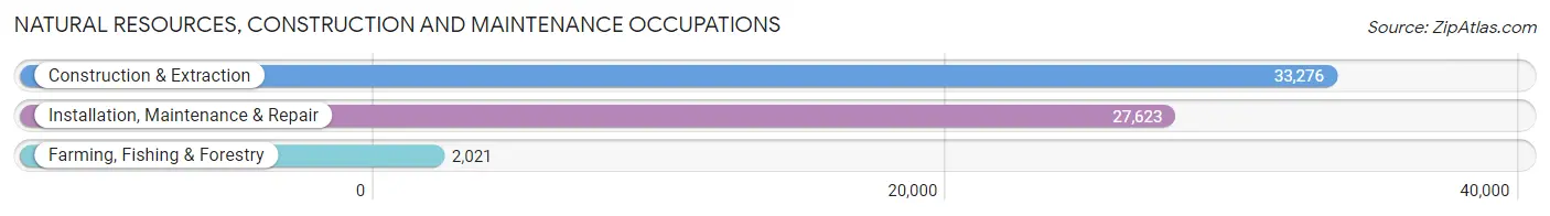 Natural Resources, Construction and Maintenance Occupations in Area Code 904