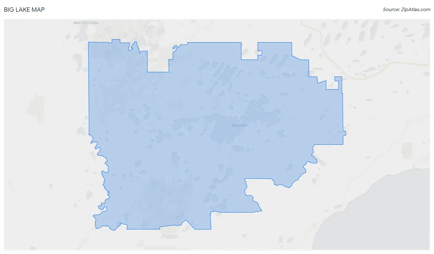 Big Lake Map