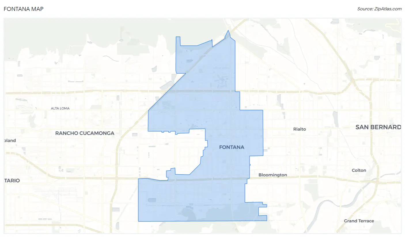 Fontana Map