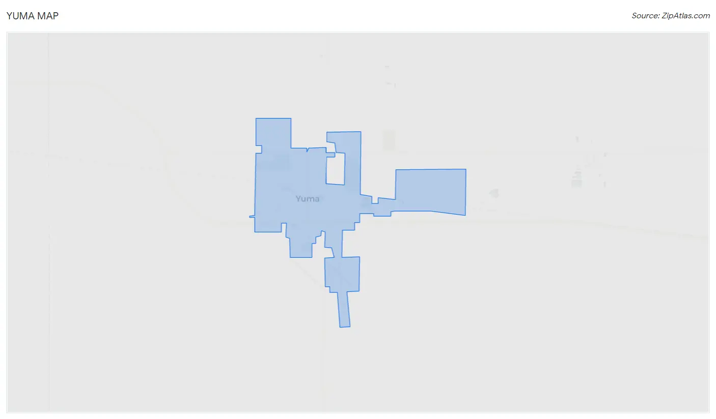 Yuma Map